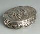 Victorian Solid Silver Box William Moering London 1893 153g Alzx