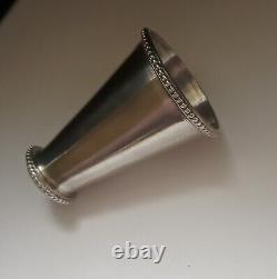 Victorian Solid Silver Candle Snuff London 1870