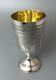 Victorian Solid Silver Goblet Joseph Angell Ii London 1858 Afzx