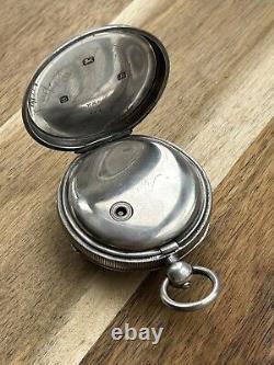 Victorian Solid Silver H. Stone Antique Pocket Watch C1906