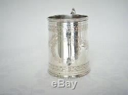 Victorian, Solid Silver Mug London 1861 by Robert Harper