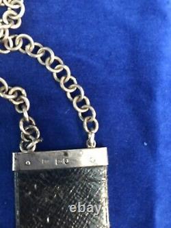 Victorian Solid Silver Nurses Belt/Buckle. Hallmark 1896 Samuel Jacobs London