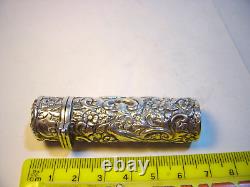 Victorian Solid Silver Perfume Bottle-Stunning Craftsmanship & Incredible Detail