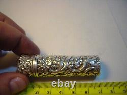 Victorian Solid Silver Perfume Bottle-Stunning Craftsmanship & Incredible Detail