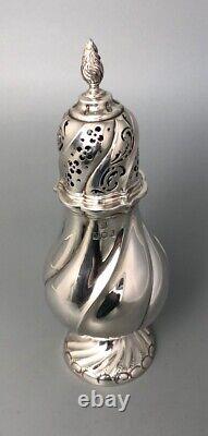 Victorian Solid Silver Sugar Caster Goldsmiths London 1898 268g AEFZX