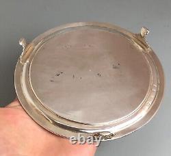 Victorian Solid Silver Teapot Stand James Mckay Edinburgh 1845 ALZX