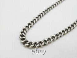 Victorian Sterling Silver Double Albert Graduating Watch Chain 1873 London 24