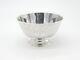 Victorian Sterling Silver Floral Form Sweet Treat Bowl With Crest 1867 London