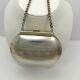Victorian Sterling Silver Gold Wash Engraved Hard Coin Purse 117gr Macy 1890