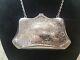 Victorian Sterling Silver Purse/card Case/handbag Detailed Etching