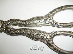 Victorian TIFFANY GRAPE SHEARS Olympian Sterling Ornate Detailed RARE