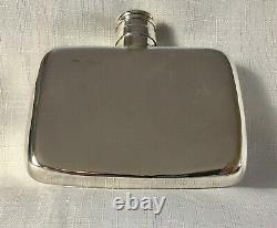 Victorian silver hip flask, Rolls Royce interest. London 1881 Frederic Purnell