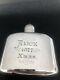 Victorian Sterling Silver Hip Flask London 1876
