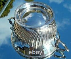 WONDERFUL 19th C VICTORIAN SOLID SILVER PORRINGER SHEFFIELD 1887 HENRY STRATFORD