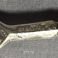 1865 Argent Massif Travellers Ou Couverts Christening Enfant Set Fourche Couteau Cuillère