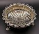 1870 Thomas Smily Bol à Pied En Argent Sterling Antique De Style Arts & Crafts Perlé