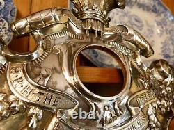 1898 Britannia Silver Presentation Shield, Design & Commanded, King Edward VII