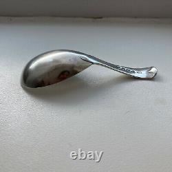 Antique Silver Caddy Spoon Chawner & Co Londres 1857