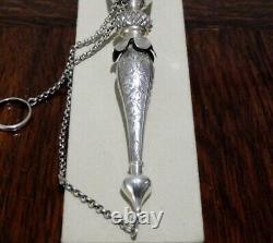 Antique Silver Posy Titulaire Victorian Hallmarked Silver Tussie Mussie Nosegay