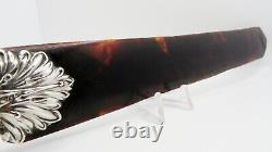 Antique Victorian Sterling Argent & Faux Tortoiseshell Page Turner Hallmarked