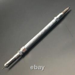 Argent Massif Victorian Dip Pen & Pencil Chester 1901 Frederick Charles Berkeley