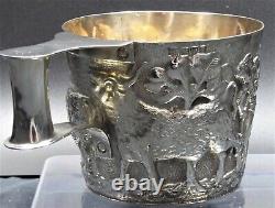 Coupe Chester En Argent Massif/mug 1898