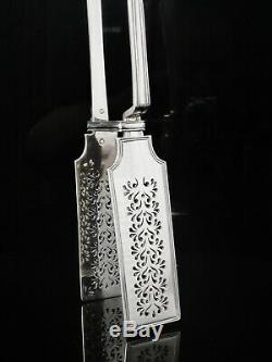 Mary Chawner Antique Silver Asperges, Londres Tenailles 1838