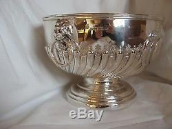 Monteith Bowl Mappin & Webb Argent Sterling Victorien Sheffield 1895
