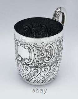 Mug de baptême en argent victorien, Londres 1901, Mappin & Webb