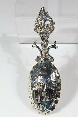 Ornature Design Sterling Silver Caddy Spoon, 1903 Londres Ad3