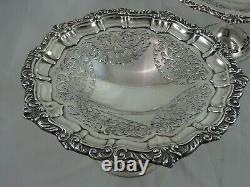 Paire FABULEUSE, COMPORTS en argent sterling VICTORIEN, 1899, 576gm