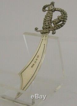 Sterling Silver Rare 1898 Bookmark Victorienne Antique Charles Horner Style