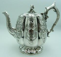 Teapot Irish Teapot (acorn Crest, 1840s, Dublin)