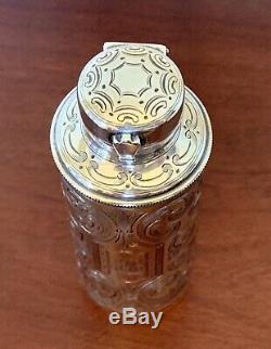 Tiffany & Co Sterling Bouteille Argent Parfum Shaker Victorienne Antique Nouveau