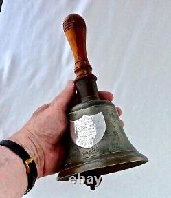 Trophée Silver Hand Bell, Bristol 1898. James O'grady, Fondateur Du Parti Travailliste Et Député