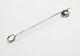 Unusual Victorian Modernist Sterling Silver Candle Snuffer Sheffield 1890