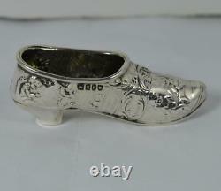 Victoren Néerlandais Import Sterling Silver Shoe Pin Coussin Holder