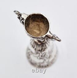 Victorian Duttch Sterling Silver Lady Wager Cup London Import 1895