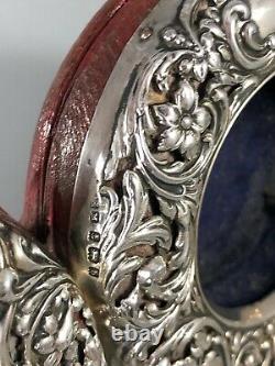 Victorian Silver Double Goliath Pocket Watch Stand Henry Matthews Birmingham Aaz