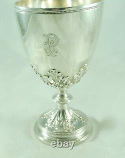 Victorian Silver Goblet Edward Charles Brown Londres 1868 150g 13,3cm Aezx