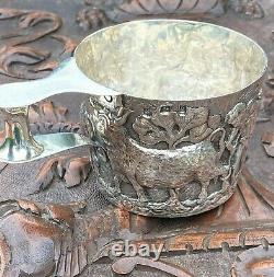Victorian Sterling Silver Cup Vapheio Large Antiquité Chester 1899 Heavy 298g