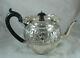 Victorienne Argent Batchelors Teapot Nathan & Hayes Chester 1895 386g Bzx